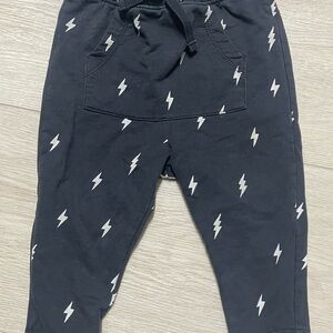 Tea Collection Black Lightning Kids Joggers